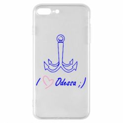 Чехол для iPhone 8 Plus Odessa с якорем - PrintSalon