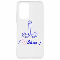Чехол для Xiaomi Redmi Note 10 Pro Odessa с якорем - PrintSalon