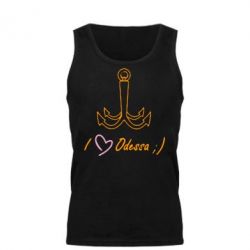 Мужская майка Odessa с якорем - PrintSalon
