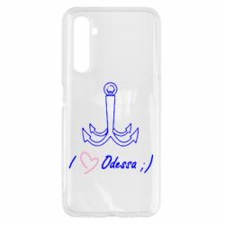 Чехол для Realme 6 Odessa с якорем - PrintSalon