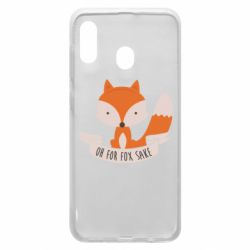 Чохол для Samsung A30 Of for fox sake - PrintSalon