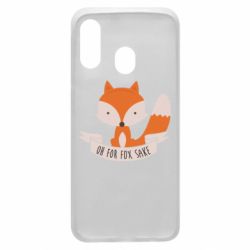 Чохол для Samsung A40 Of for fox sake - PrintSalon