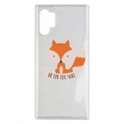Чохол для Samsung Note 10 Plus Of for fox sake - PrintSalon