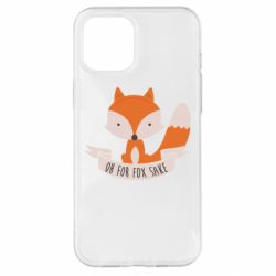 Чохол для iPhone 12 Pro Max Of for fox sake - PrintSalon