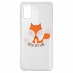 Чохол для Samsung A41 Of for fox sake - PrintSalon