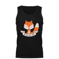 Майка чоловіча Of for fox sake - PrintSalon