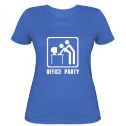 Женская футболка Office Party - PrintSalon