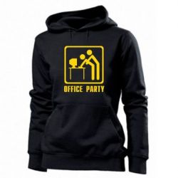 Женское худи Office Party - PrintSalon