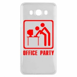 Чехол для Samsung J7 2016 Office Party - PrintSalon