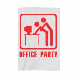 Полотенце с принтом Office Party - PrintSalon