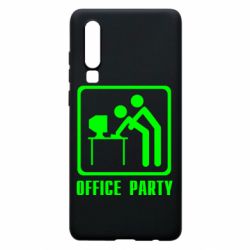 Чехол для Huawei P30 Office Party - PrintSalon