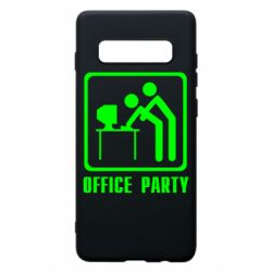 Чехол для Samsung S10+ Office Party - PrintSalon