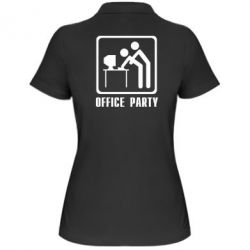 Женское поло Office Party - PrintSalon