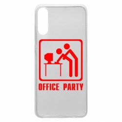 Чехол для Samsung A70 Office Party - PrintSalon