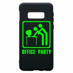 Чехол для Samsung S10e Office Party - PrintSalon