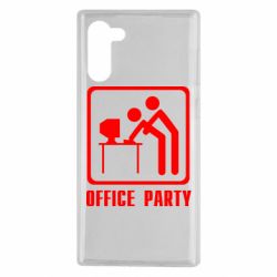 Чехол для Samsung Note 10 Office Party - PrintSalon