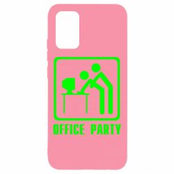 Чехол для Samsung A02s/M02s Office Party - PrintSalon