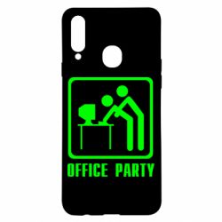 Чехол для Samsung A20s Office Party-PrintSalon Чехол для Samsung A20s Office Party