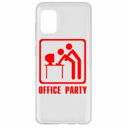 Чехол для Samsung A31 Office Party - PrintSalon