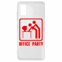 Чехол для Samsung A41 Office Party - PrintSalon