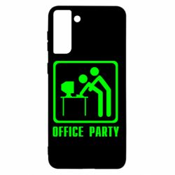 Чехол для Samsung S21+ Office Party - PrintSalon
