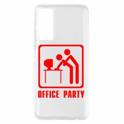 Чехол для Huawei P Smart 2021 Office Party - PrintSalon