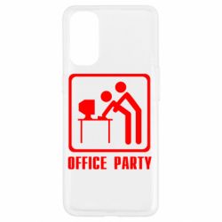 Чехол для Oppo Reno 4 Office Party - PrintSalon