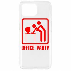 Чехол для Oppo Reno 4 Lite Office Party-PrintSalon Чехол для Oppo Reno 4 Lite Office Party