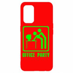 Чехол для Oppo Reno 5 4G Office Party - PrintSalon