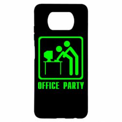 Чехол для Xiaomi Poco X3 Office Party - PrintSalon