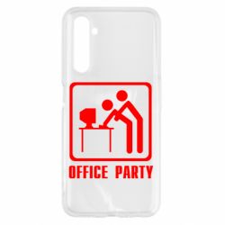 Чехол для Realme 6 Office Party - PrintSalon