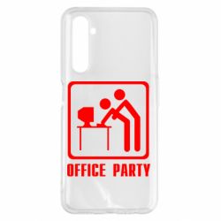 Чехол для Realme 6 Pro Office Party-PrintSalon Чехол для Realme 6 Pro Office Party