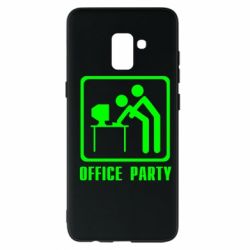 Чехол для Samsung A8+ 2018 Office Party - PrintSalon