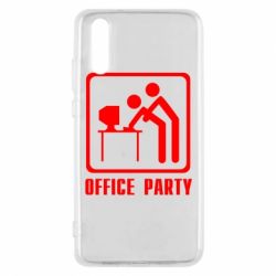 Чехол для Huawei P20 Office Party - PrintSalon