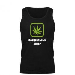 Мужская майка Официальный диллер - PrintSalon