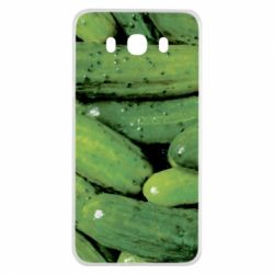 Чохол для Samsung J7 2016 Огірки - PrintSalon