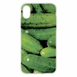 Чохол для iPhone X/Xs Огірки - PrintSalon