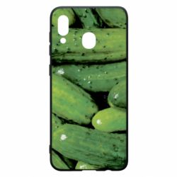 Чохол для Samsung A20 Огірки - PrintSalon