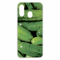 Чохол для Samsung A40 Огірки - PrintSalon