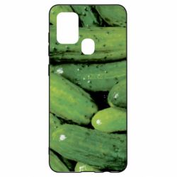 Чохол для Samsung A21s Огірки - PrintSalon