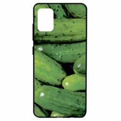 Чохол для Samsung A51 Огірки - PrintSalon