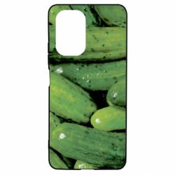 Чохол для Xiaomi Poco F3/K40 Огірки - PrintSalon