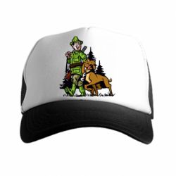 Кепка-тракер Охотник с собакой - PrintSalon