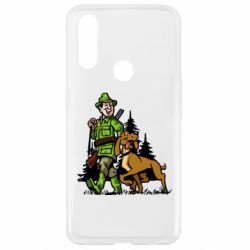 Чехол для Oppo A31 Охотник с собакой - PrintSalon