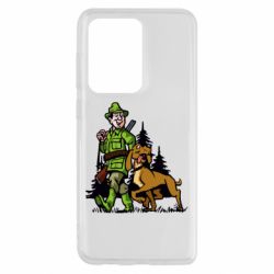 Чехол для Samsung S20 Ultra Охотник с собакой - PrintSalon