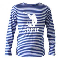 Тельняшка с длинным рукавом Охотник - PrintSalon