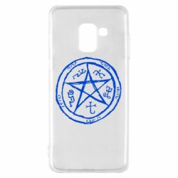 Чехол для Samsung A8 2018 Оккультный символ Сверхъестественное - PrintSalon