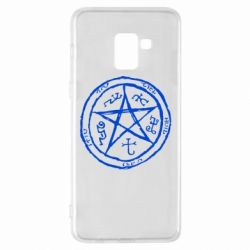 Чехол для Samsung A8+ 2018 Оккультный символ Сверхъестественное - PrintSalon