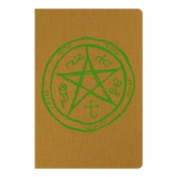 Блокнот с принто Оккультный символ Сверхъестественное - PrintSalon