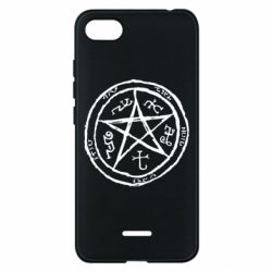 Чехол для Xiaomi Redmi 6A Оккультный символ Сверхъестественное - PrintSalon